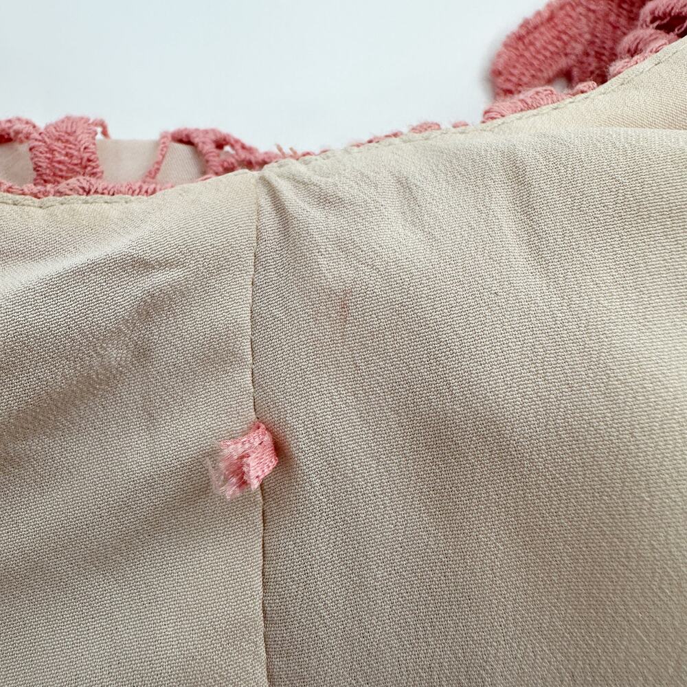 KEEPSAKE the Label Lonely Love Lace‎ Overlay Halter Midi Dress in Rose Size S - Picture 11 of 14